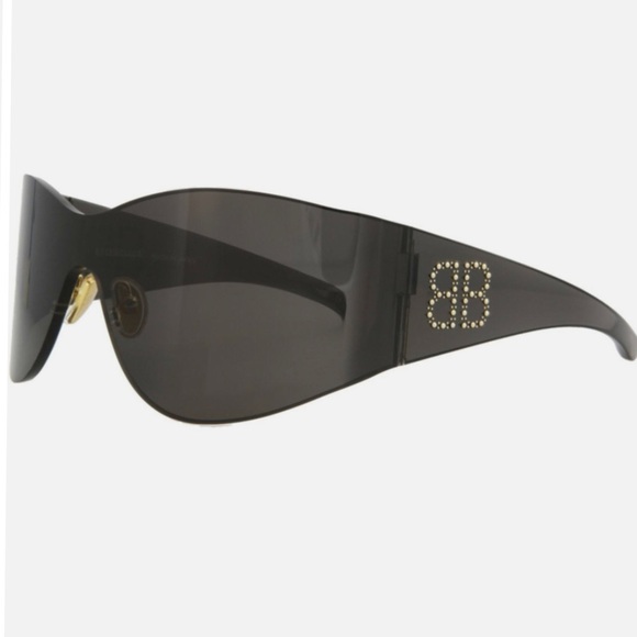 🆕💗💯Balenciaga Cat Eye Shield Acetate Sunglasses - Picture 4 of 9